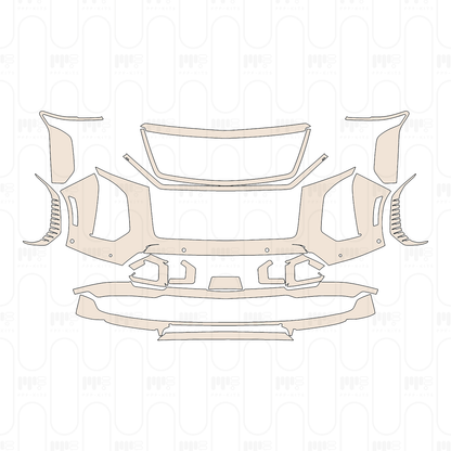 Pre-Cut PPF Cadillac Escalade-V Standard Wheelbase 2025