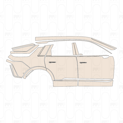 Pre-Cut PPF Cadillac LYRIQ 2023