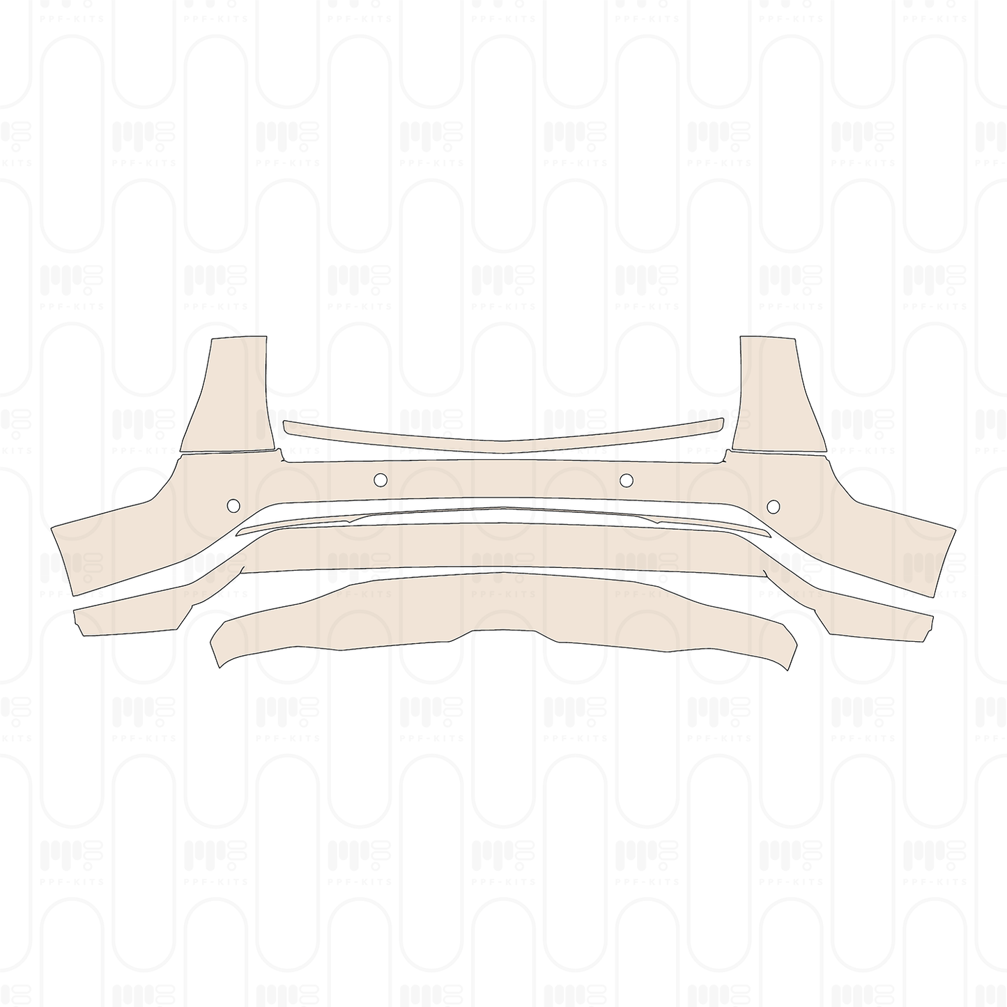 Pre-Cut PPF Cadillac LYRIQ 2023