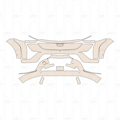 Pre-Cut PPF Cadillac OPTIQ 2024