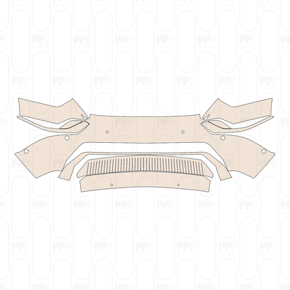 Pre-Cut PPF Cadillac OPTIQ 2024