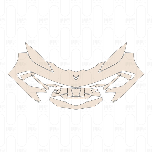 Pre-Cut PPF Chevrolet Corvette Stingray Convertible 2022