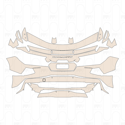 Pre-Cut PPF Chevrolet Corvette Stingray Convertible 2022