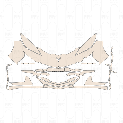 Pre-Cut PPF Chevrolet Corvette E-Ray Coupe 2024