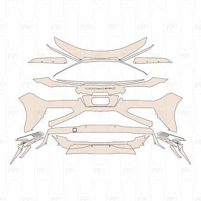 Pre-Cut PPF Chevrolet Corvette E-Ray Coupe 2024
