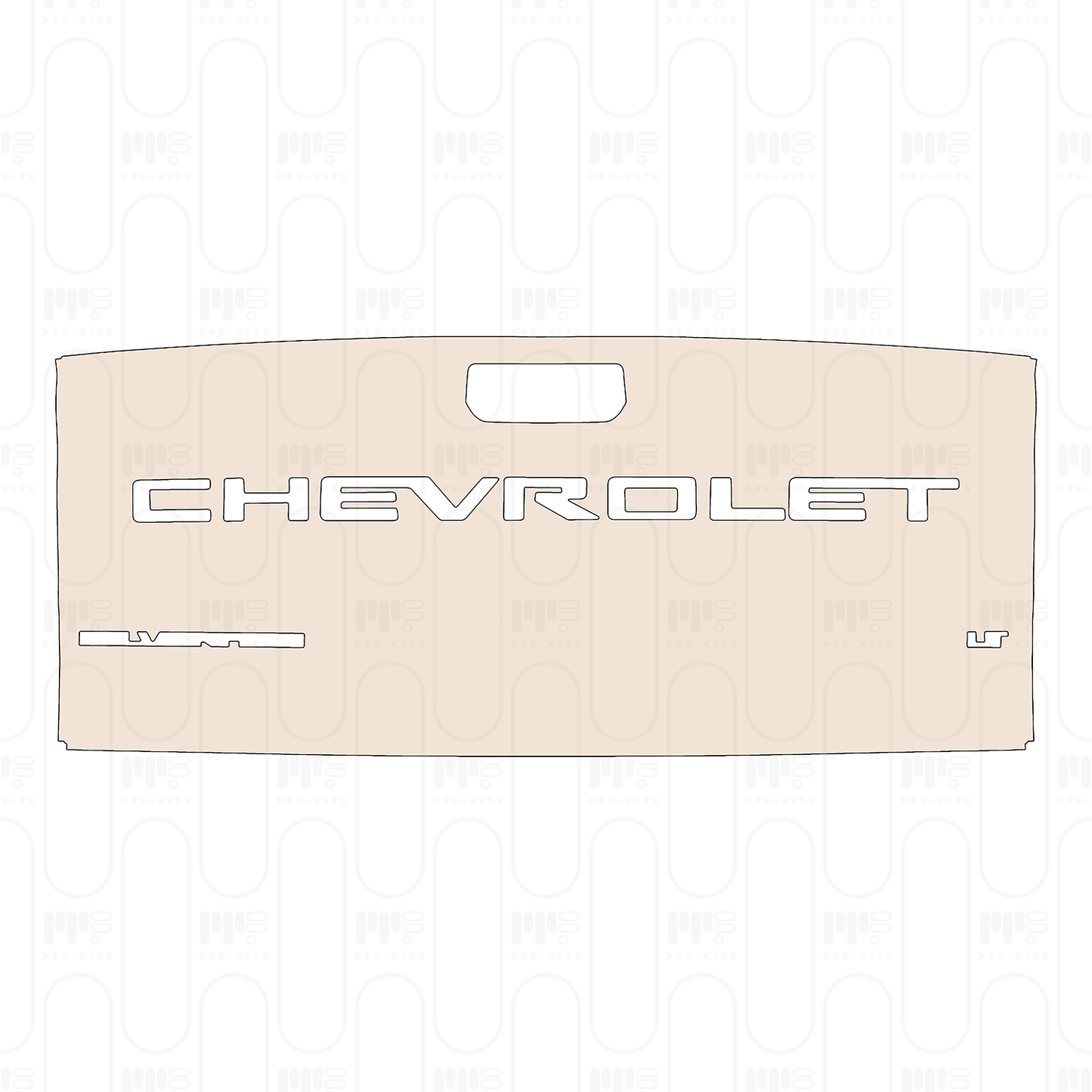 PPF precortado Chevrolet Silverado 1500 LT 2022