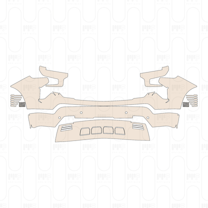Pre-Cut PPF Chevrolet Silverado 1500 RST 2022