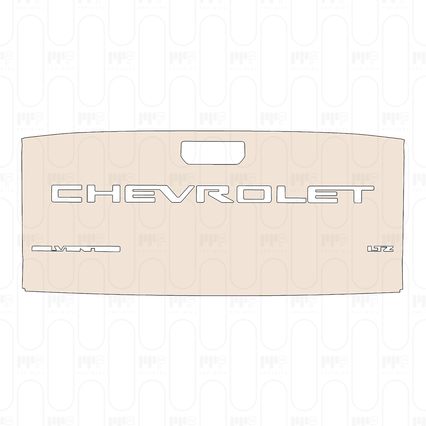 Pre-Cut PPF Chevrolet Silverado 1500 LTZ 2022