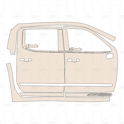 Pre-Cut PPF Chevrolet Silverado 1500 High Country 2022