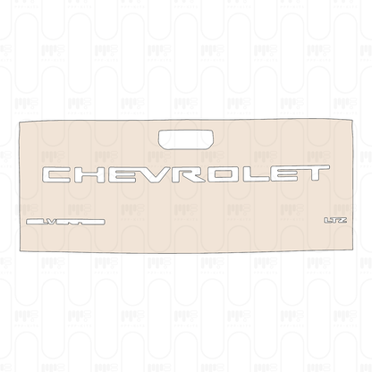 PPF precortado Chevrolet Silverado HD 2500 HD LTZ 2022