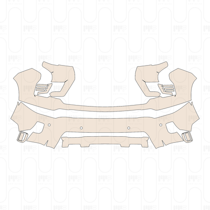 PPF precortado Chevrolet Silverado HD 2500 HD ZR2 2024
