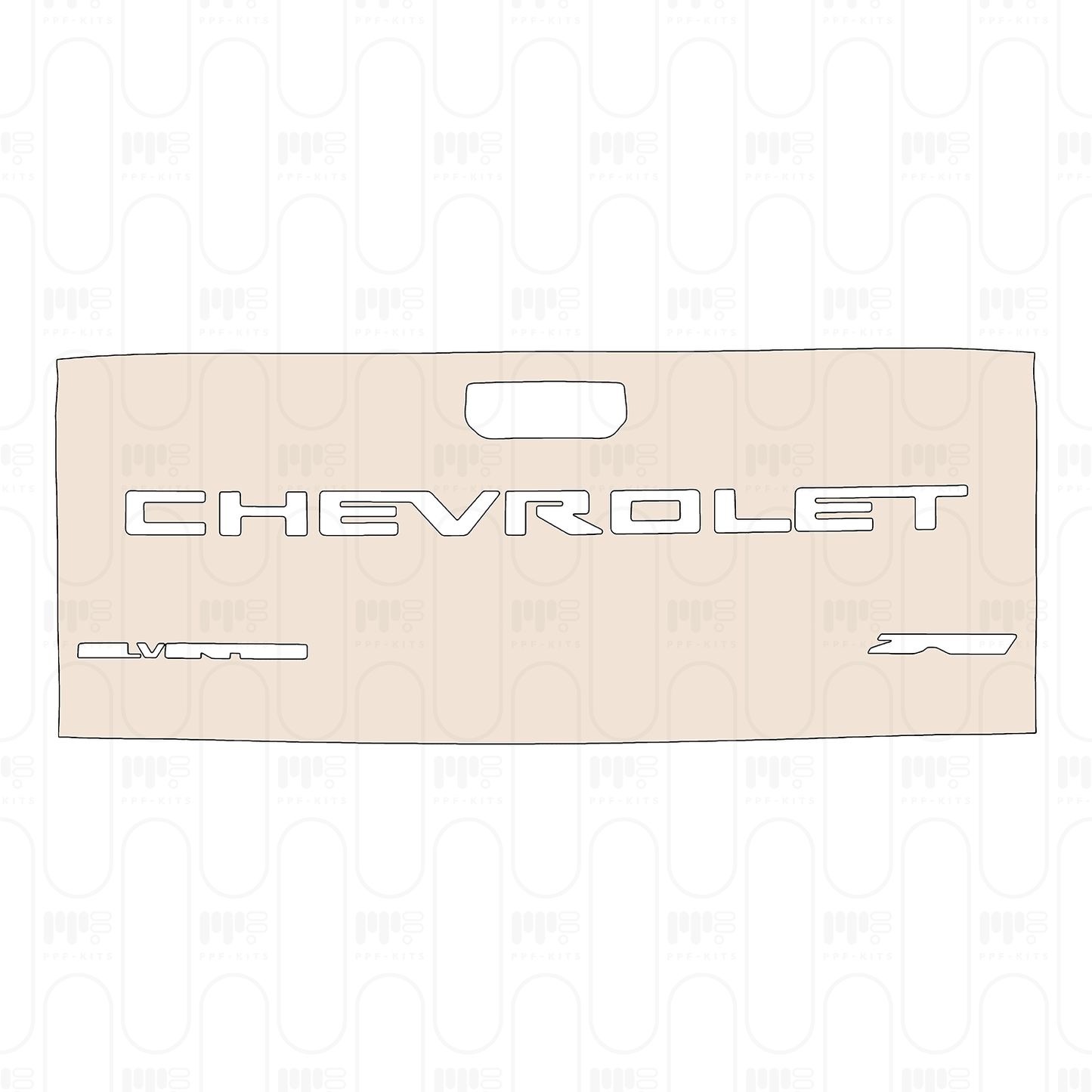 PPF precortado Chevrolet Silverado HD 2500 HD ZR2 2024