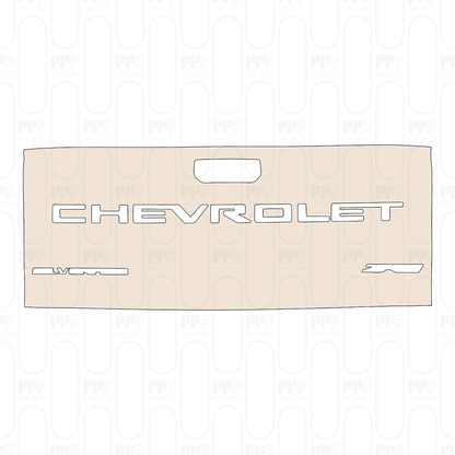 PPF precortado Chevrolet Silverado HD 2500 HD ZR2 2024