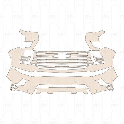 PPF precortado Chevrolet Silverado HD 2500 HD High Country 2024