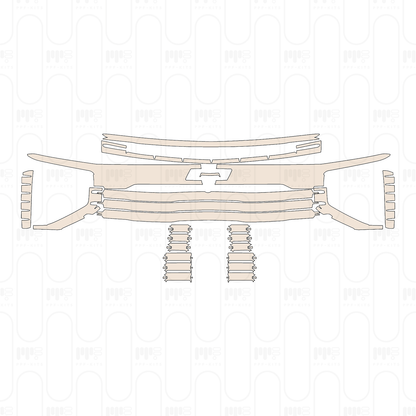 Pre-Cut PPF Chevrolet Suburban LS 2025