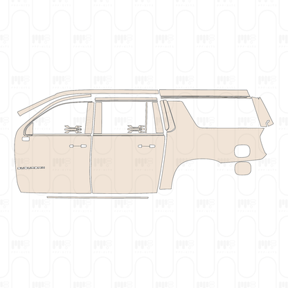 PPF precortado Chevrolet Suburban Premier 2022