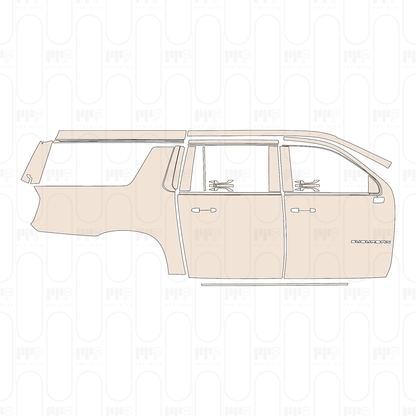 PPF precortado Chevrolet Suburban Premier 2022