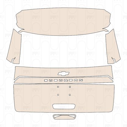 Pre-Cut PPF Chevrolet Suburban LS 2025