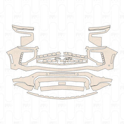 PPF precortado Chevrolet Tahoe Z71 2025