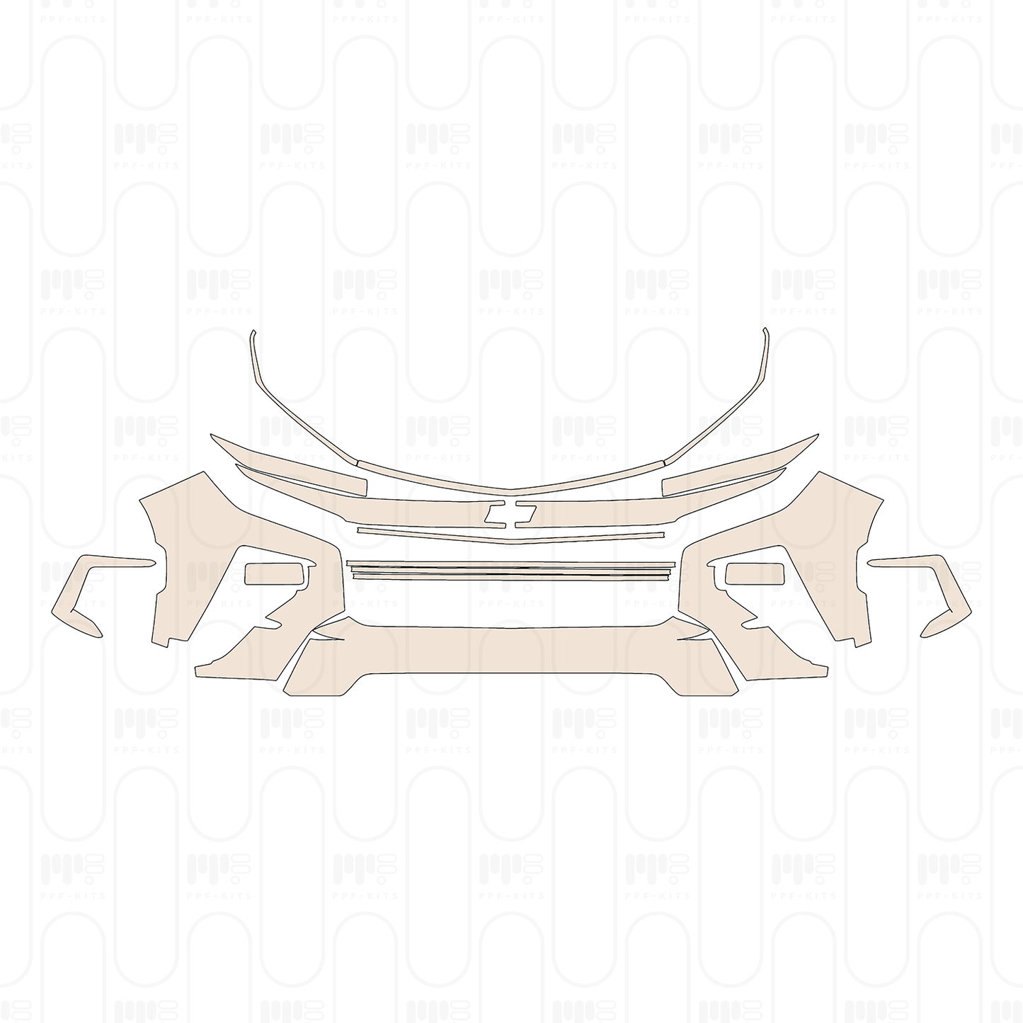 PPF precortado Chevrolet Traverse LS 2024