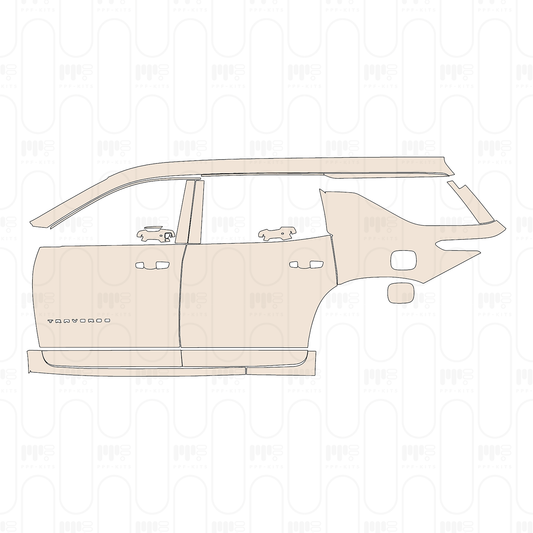 PPF precortado Chevrolet Traverse RS 2024