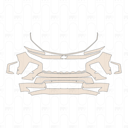PPF precortado Chevrolet Traverse RS 2024