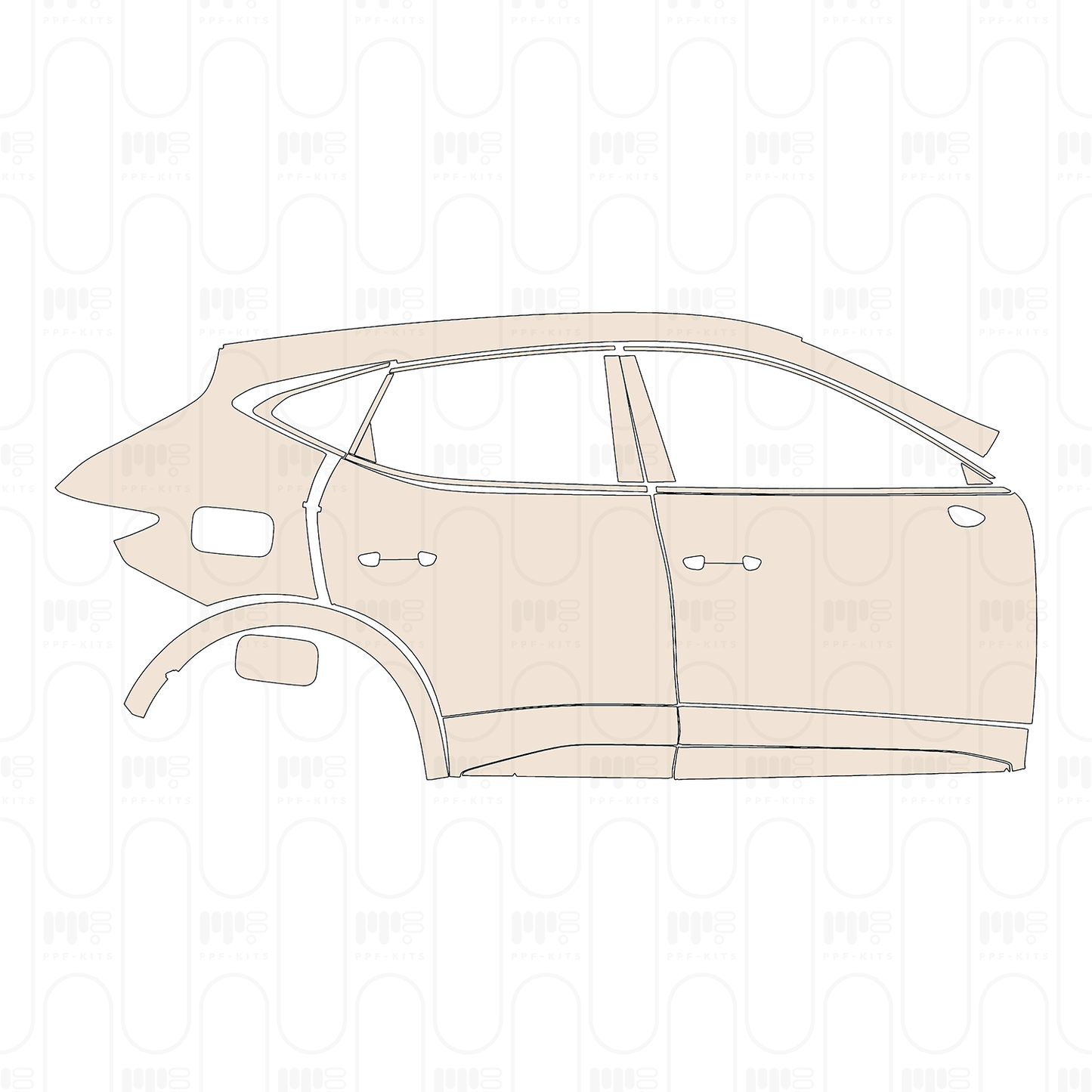 Pre-Cut PPF Cupra Formentor 2024
