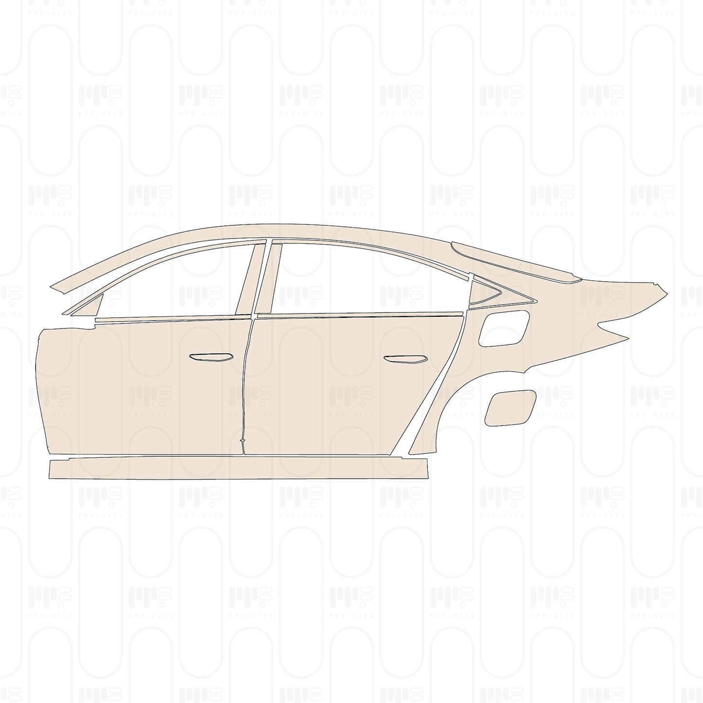 PPF precortado DS Automobiles DS 9 2022