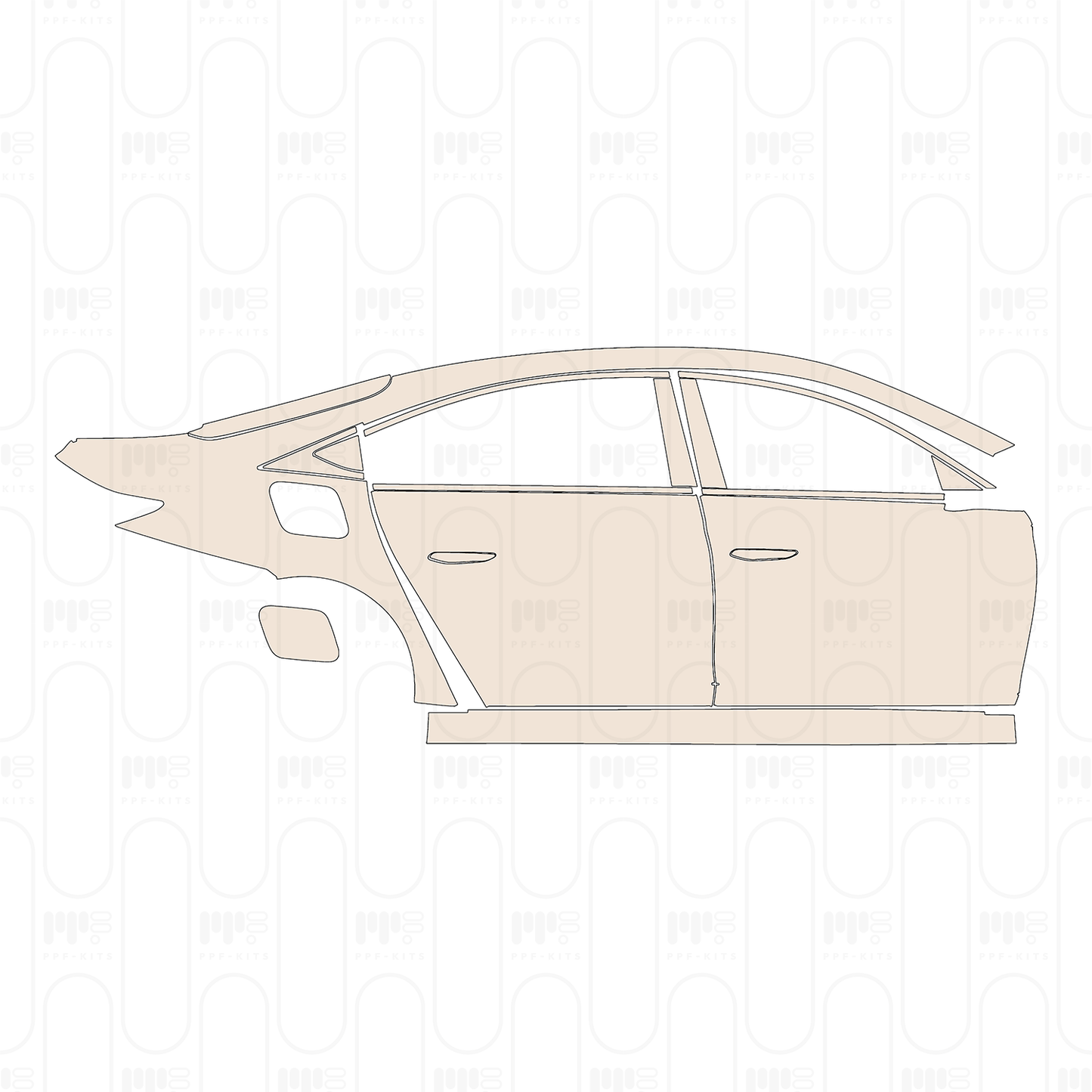 PPF precortado DS Automobiles DS 9 2022