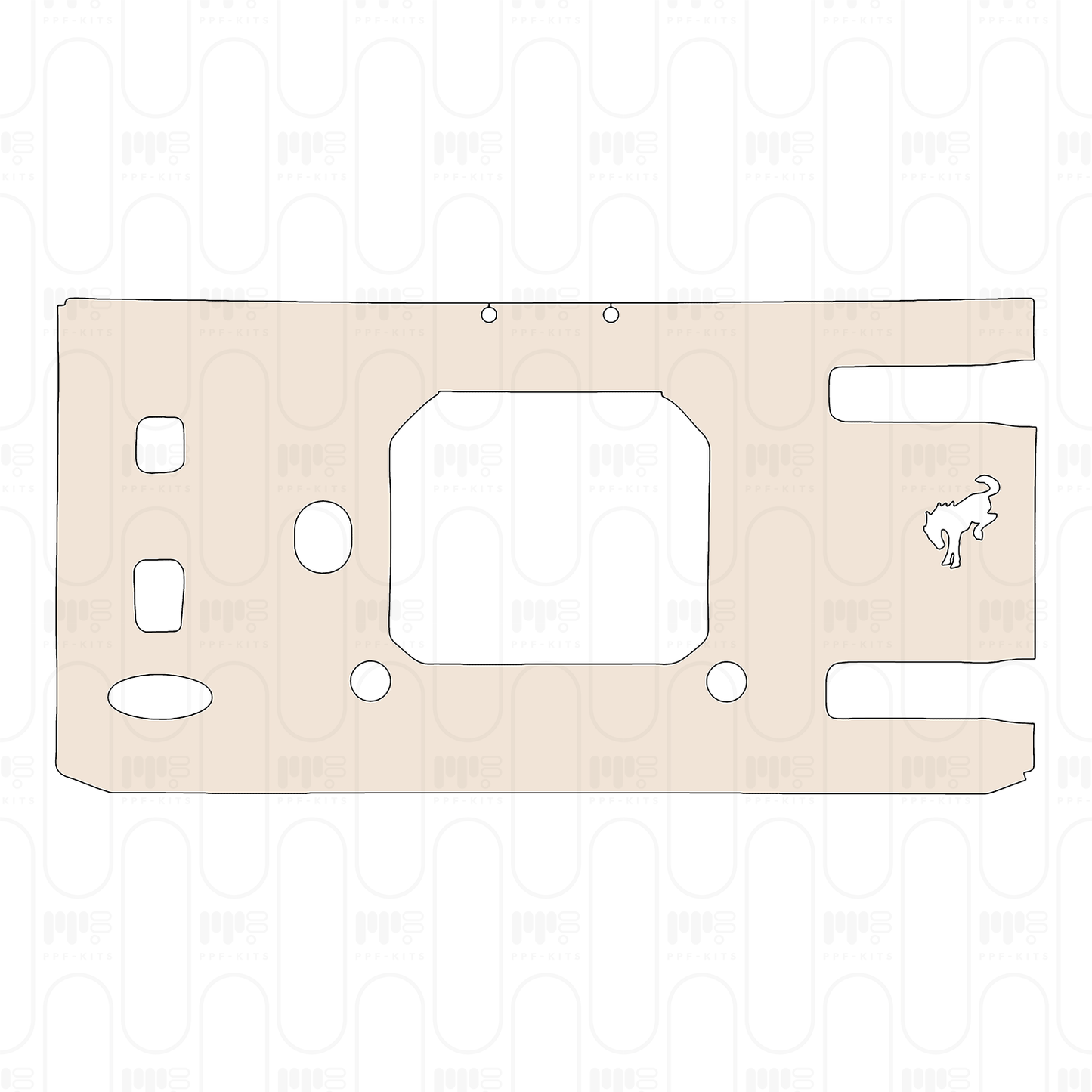 PPF precortado Ford Bronco 4 Door Badlands 2022