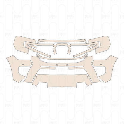 PPF precortado Ford Ranger (EU) Wildtrak 2023