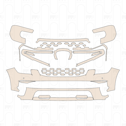 PPF precortado Ford Everest Sport 2023
