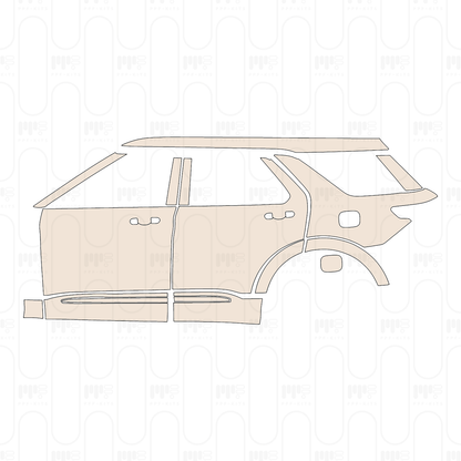 PPF precortado Ford Explorer (CN) 2022