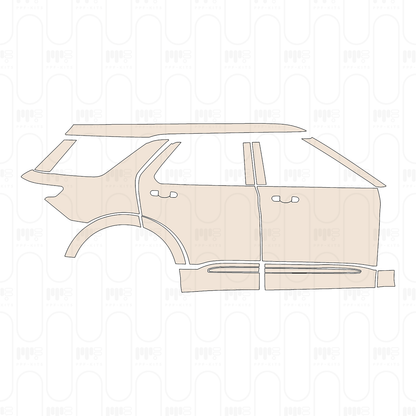 PPF precortado Ford Explorer (CN) 2022