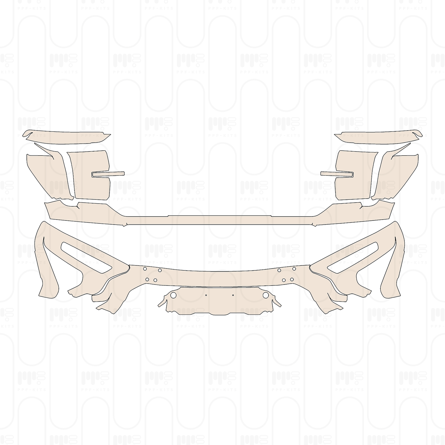 Pre-Cut PPF Ford F-150 Raptor R 2025