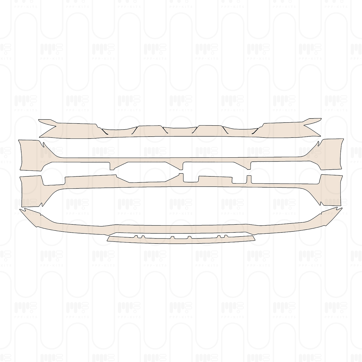Pre-Cut PPF Ford F-150 Raptor R 2025
