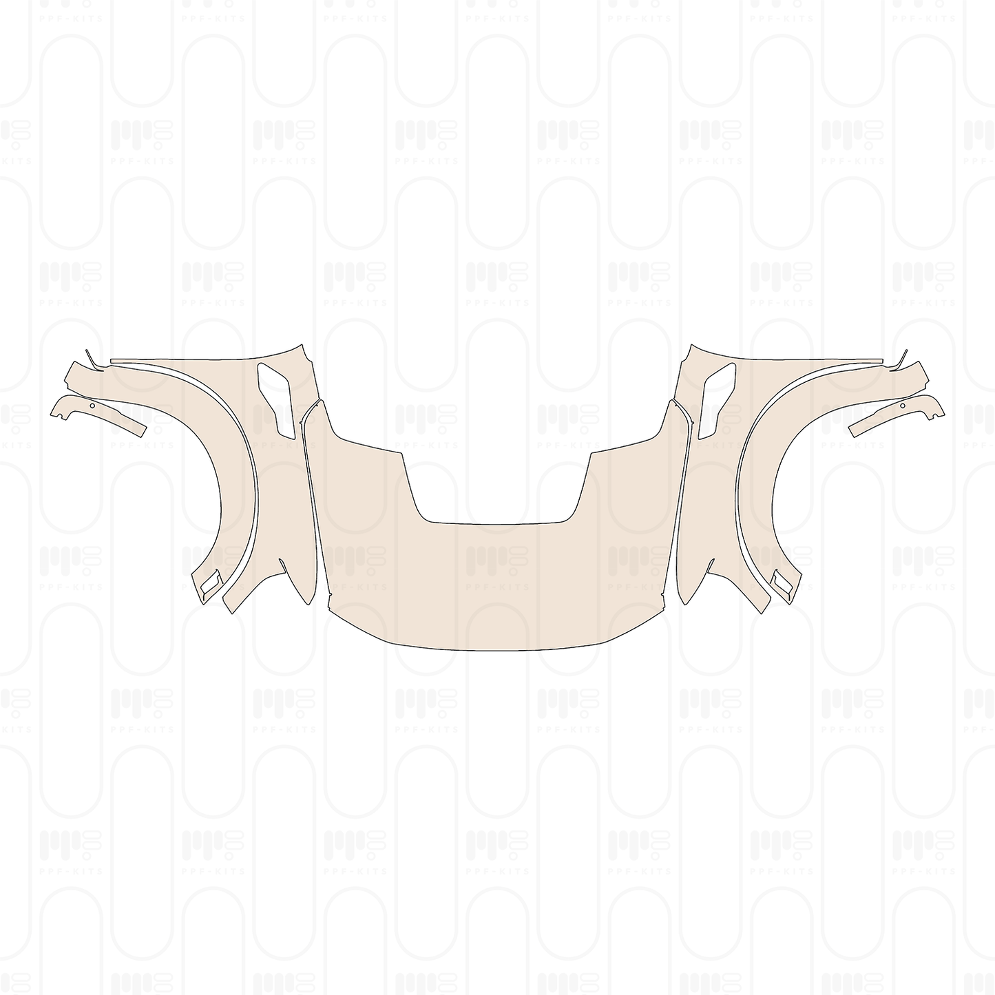 Pre-Cut PPF Ford F-150 Raptor R 2025