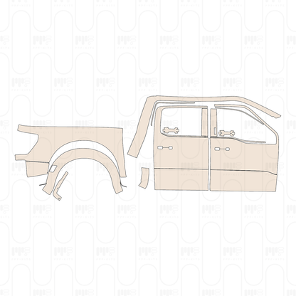 Pre-Cut PPF Ford F-150 Raptor R 2025