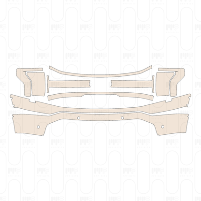 PPF precortado Ford F-150 Lightning Pro 2022