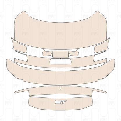 Pre-Cut PPF Ford Mustang Fastback GT 2024