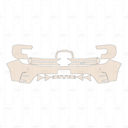 PPF precortado Ford Ranger (EU) MS-RT Double Cab 2025