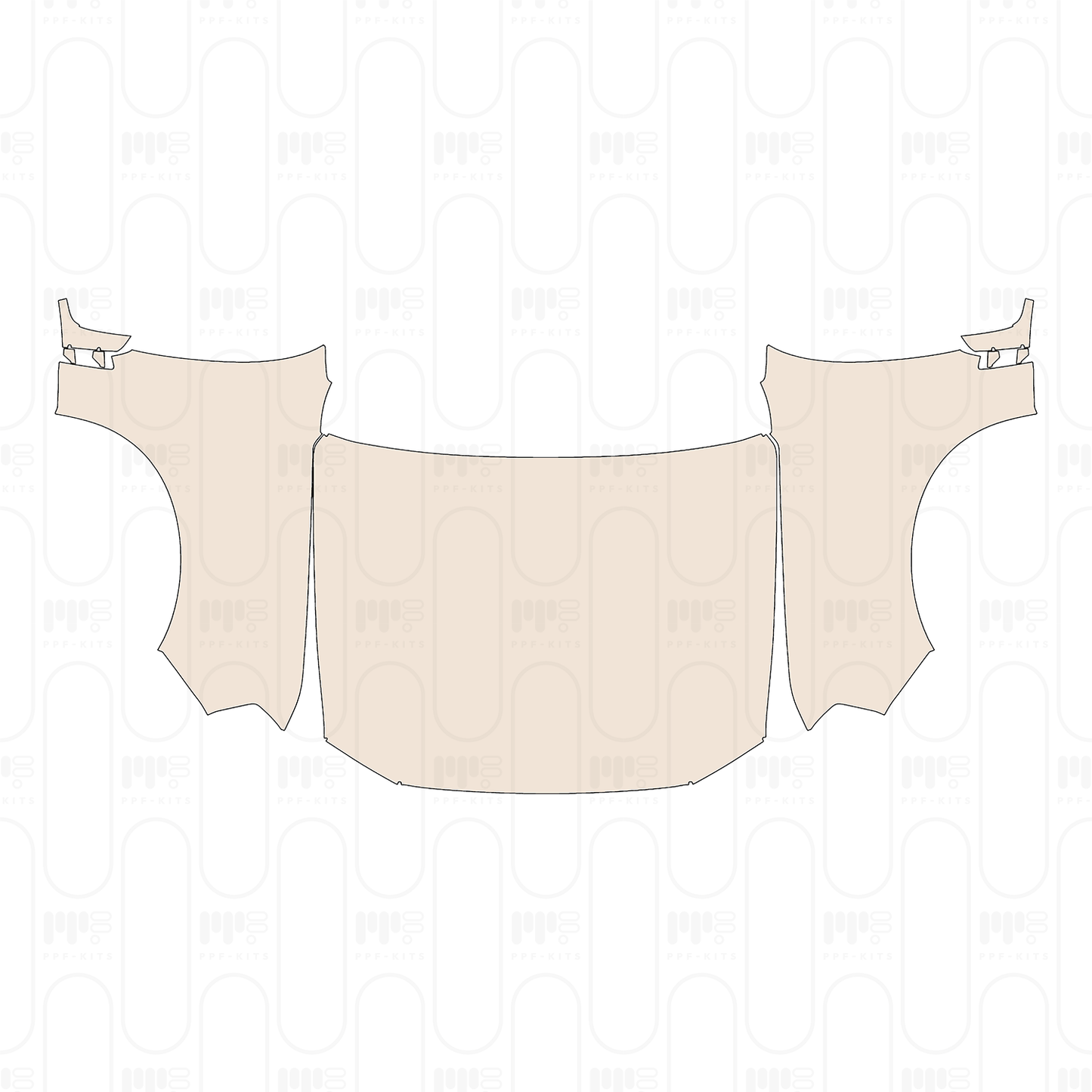 PPF precortado Ford Ranger (EU) MS-RT Double Cab 2025