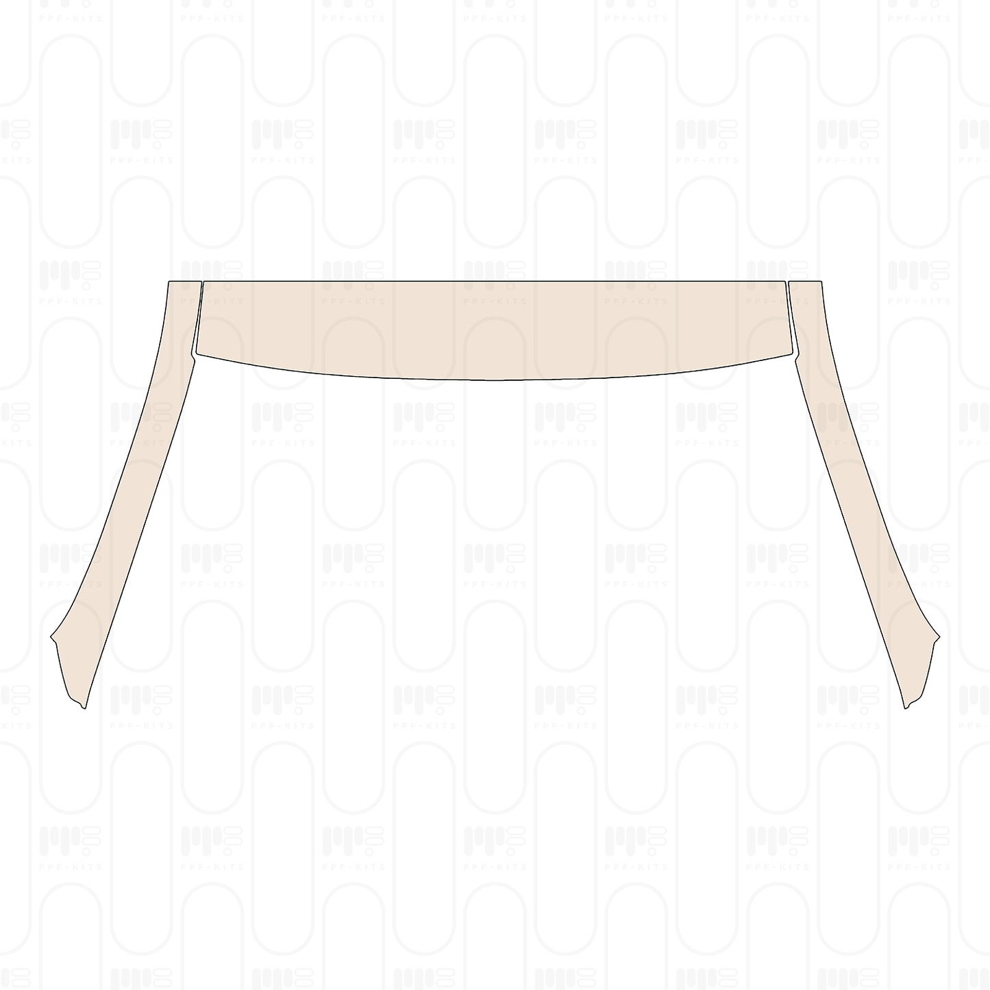 PPF precortado Ford Ranger (EU) MS-RT Double Cab 2025