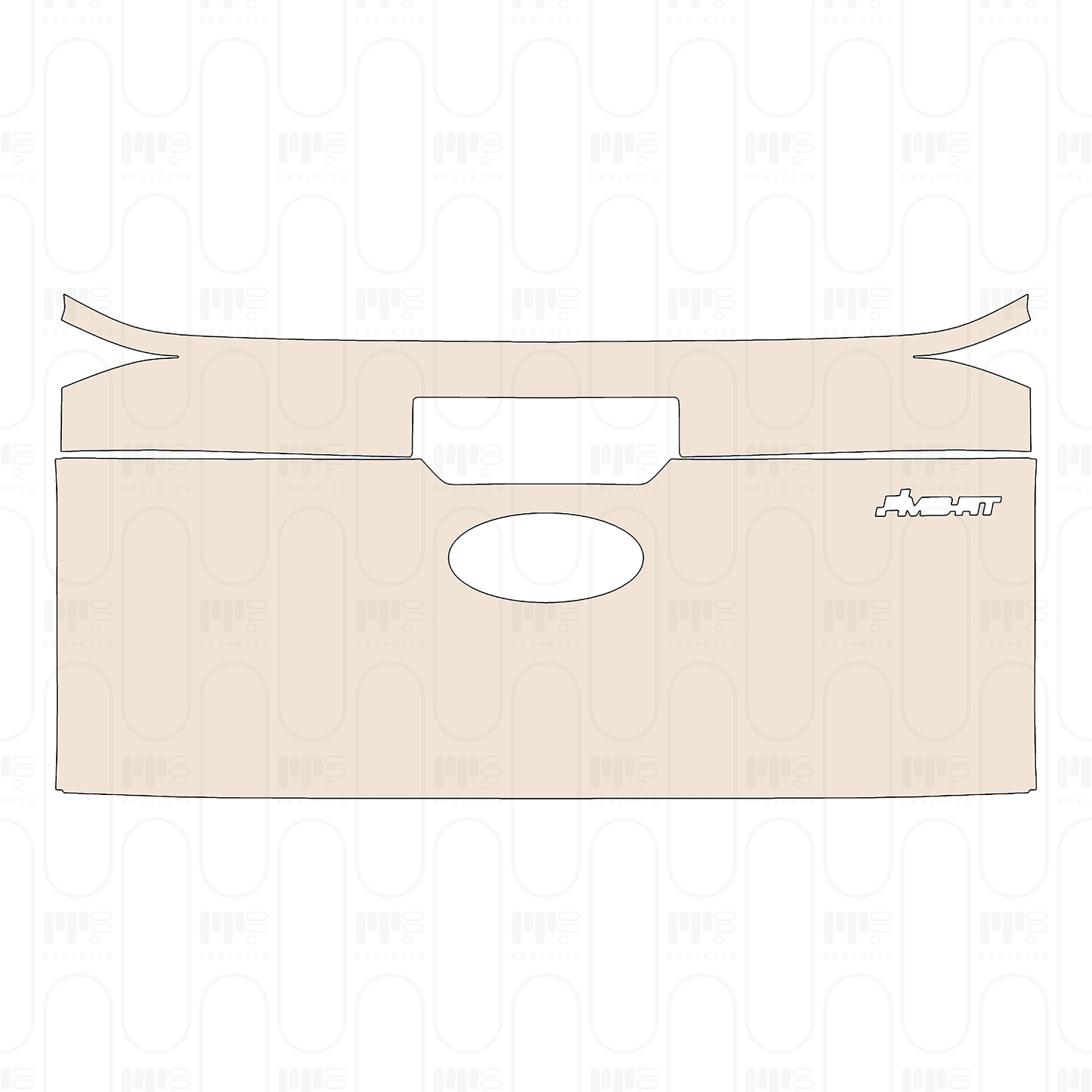 PPF precortado Ford Ranger (EU) MS-RT Double Cab 2025