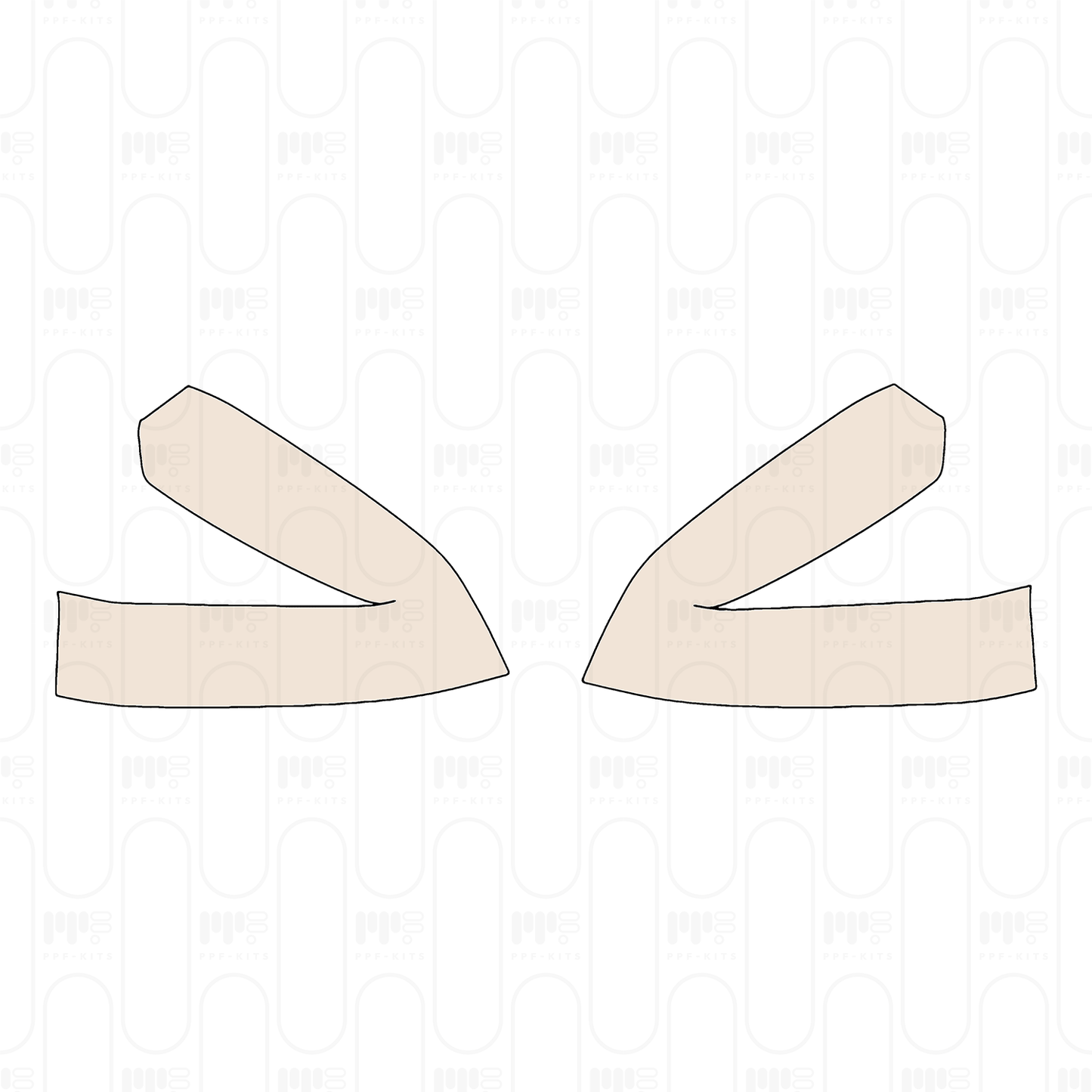 PPF precortado Ford Ranger (EU) MS-RT Double Cab 2025