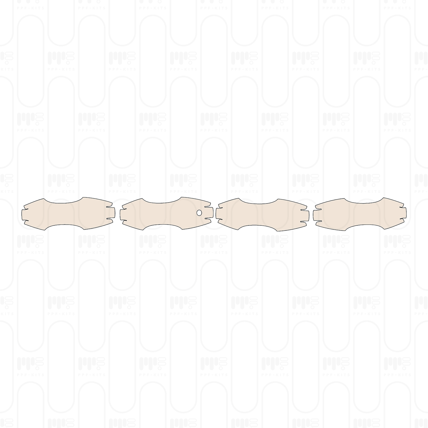 PPF precortado Ford Ranger (EU) MS-RT Double Cab 2025