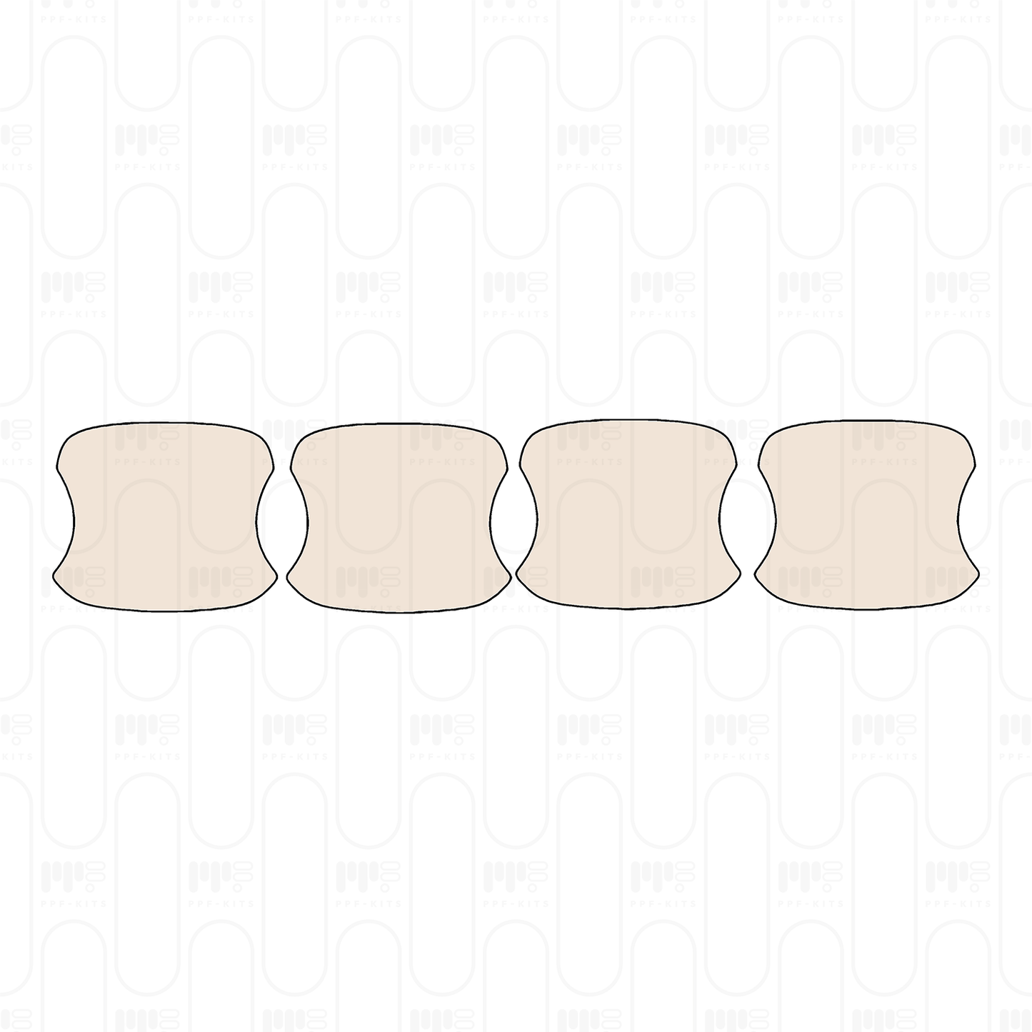 PPF precortado Ford Ranger (EU) MS-RT Double Cab 2025