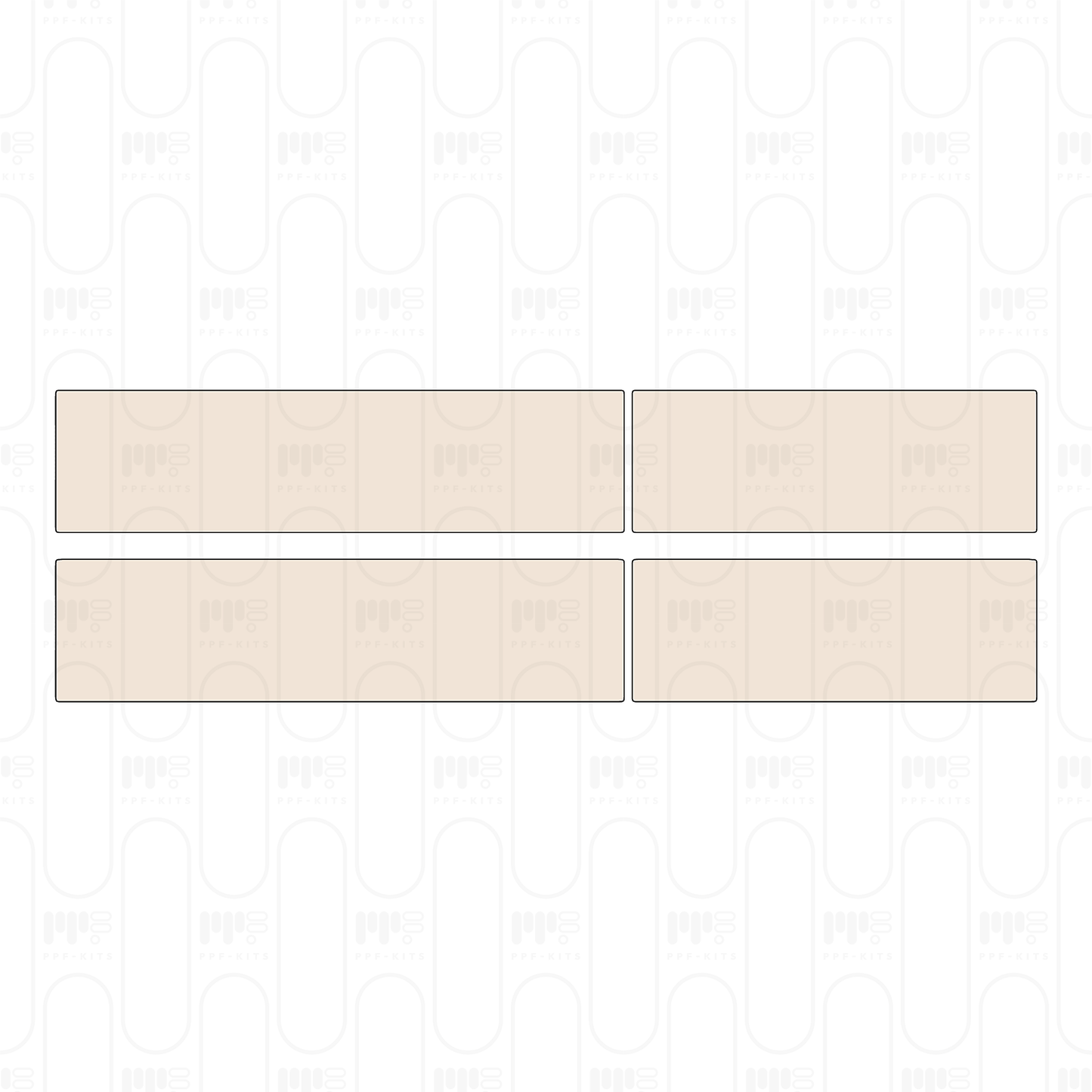 PPF precortado Ford Ranger (EU) MS-RT Double Cab 2025