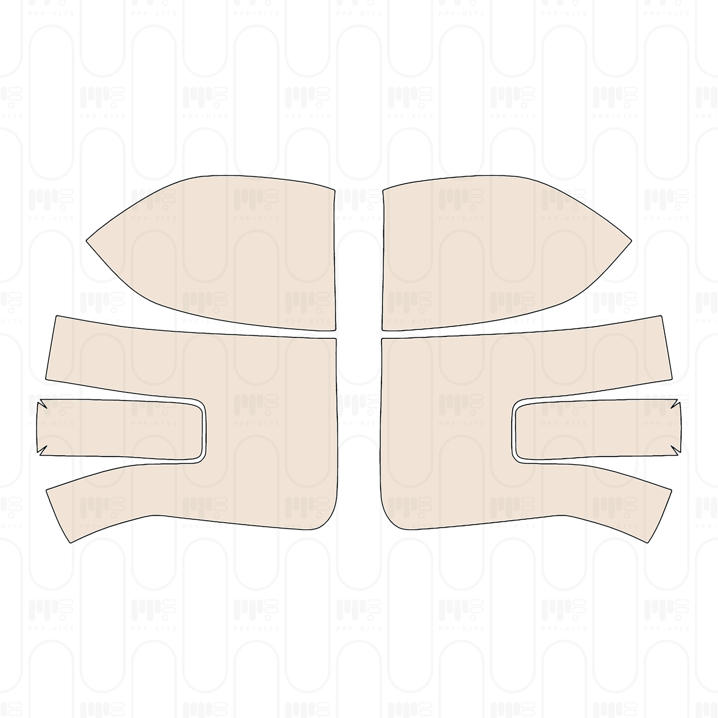 PPF precortado Ford Super Duty F-450 Lariat 2023