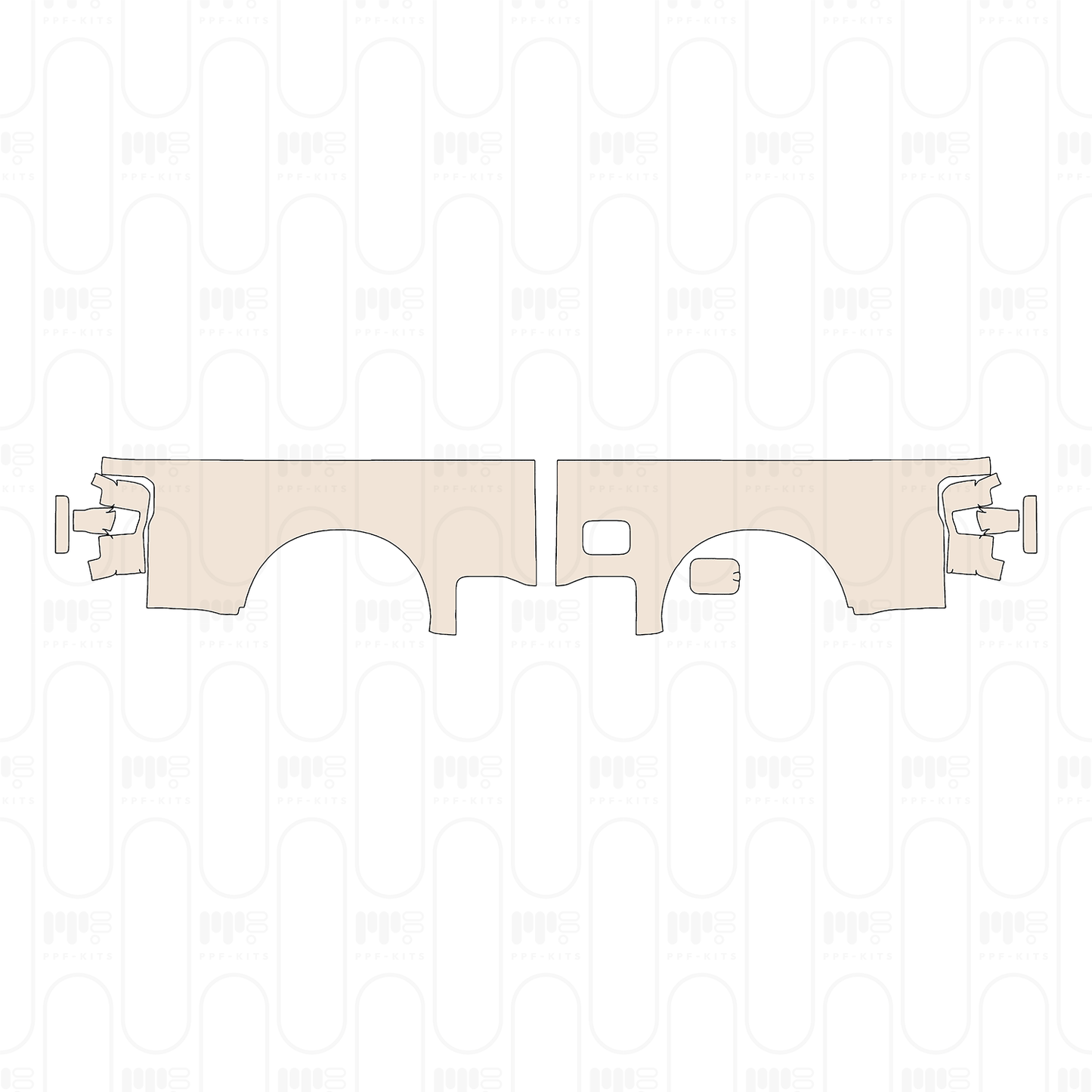 PPF precortado Ford Super Duty F-250 Crew Cab King Ranch 2023